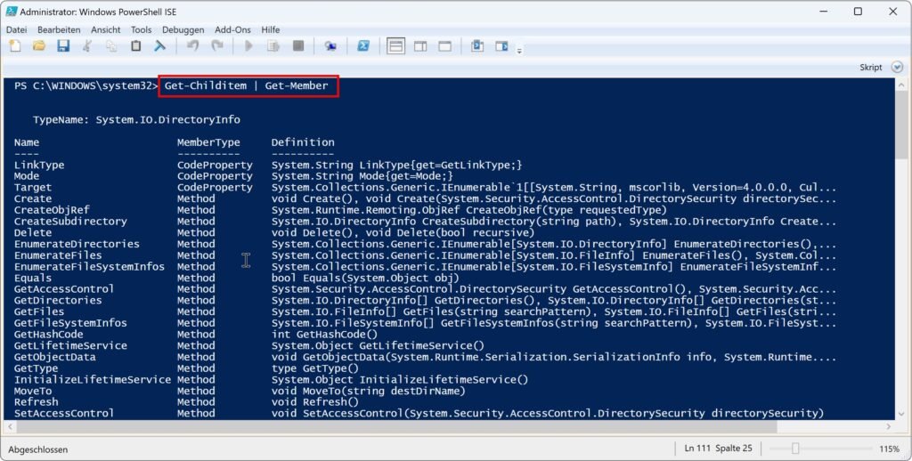 Mit der PowerShell Dateinamen auslesen und vieles mehr. 13 Per PowerShell Dateinamen auslesen