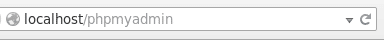 Linux Webserver - mit mysql erweitern 13 phpmyadmin-adresszeile