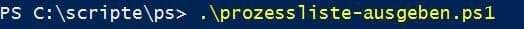 PowerShell Script ausführen per Doppelklick 14 Powershell Script mit der Konsole ausführen