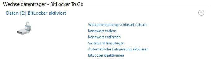Bitlocker to Go anwenden! 21 Windows 10 - Bitlocker to Go - Automatisch ensperren