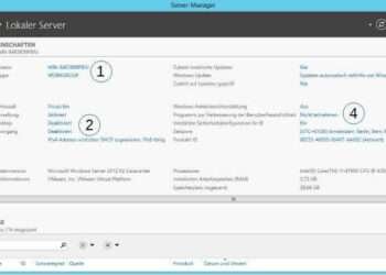Dashboard Windows Server