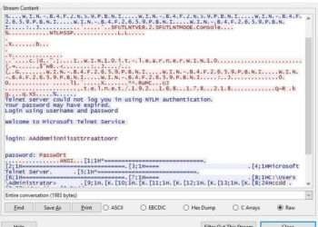 Telnet-Passwort-im-Klartext