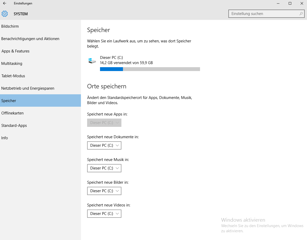 Speicherplatz Analyse Windows 10 - so geht es! 14 Speicherplatz Analyse Windows 10- Storage Sense