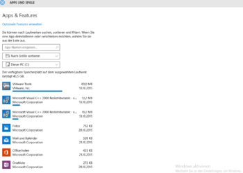 Windows 10 - Speicheroptimierung - Storage Sense -Detalliert
