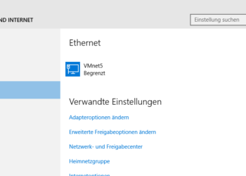 Windows 10: Netzwerkprofil unter Einstellungen ändern