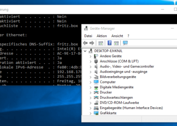Geräte-Manager - Teredo und ISATAP Adapter deaktivieren