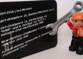 Festplatte mit der Windows PowerShell einrichten