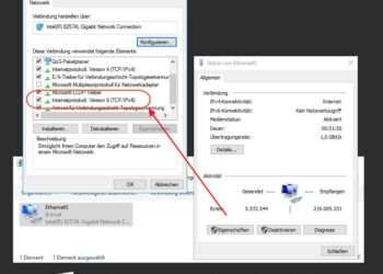 Aktivieren bzw. Deaktivieren des IPv6 Protokolls in Windows 10 und Server 2016