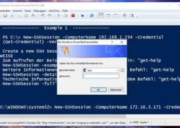 Windows PowerShell SSH Zugriff auf Rootserver erstellen: Verbindungsaufbau
