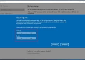 Einstellung einer Nutzungszeit unter Windows 10 - Kein automatischer Neustart