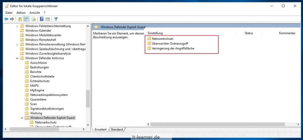 So kannst du Windows gegen Ransomware schützen 18 Das Windows 10 mit den neuen Creator Update gegenüber Ransomware schützen: Per Gruppenrichtlinien verwalten