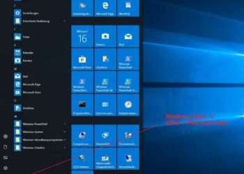 Per Tastenkombination das Windows Startmenü vergrößern