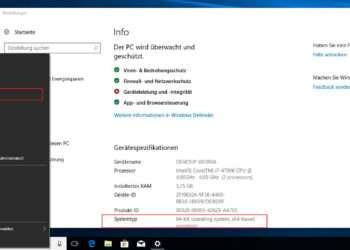 Windows Version über die grafische Oberfläche auslesen