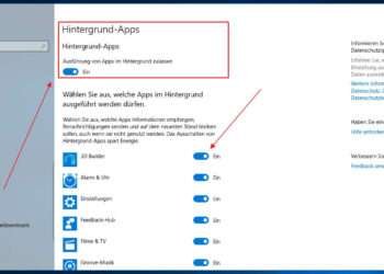 Keine Hintergrund-Apps im Windows 10 zulassen - So deaktiviert man die Apps