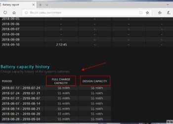 Mit der cmd die Akkulaufzeit des Windows Notebooks oder Tablets prüfen