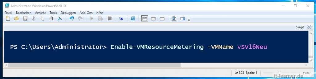 Mit PowerShell den Ressourcenverbrauch von virtuellen Maschinen prüfen 13 Ressourcenverbrauch von virtuellen Maschinen prüfen