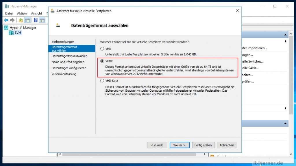 How to - virtuelle Festplatte im Windows Server einbinden 14 virtuelle Festplatte im Windows Server einbinden
