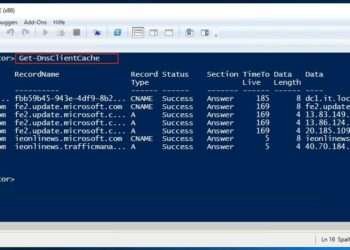 Mit der Windows PowerShell den lokalen DNS-Cache auslesen - Get-DnsClientCache