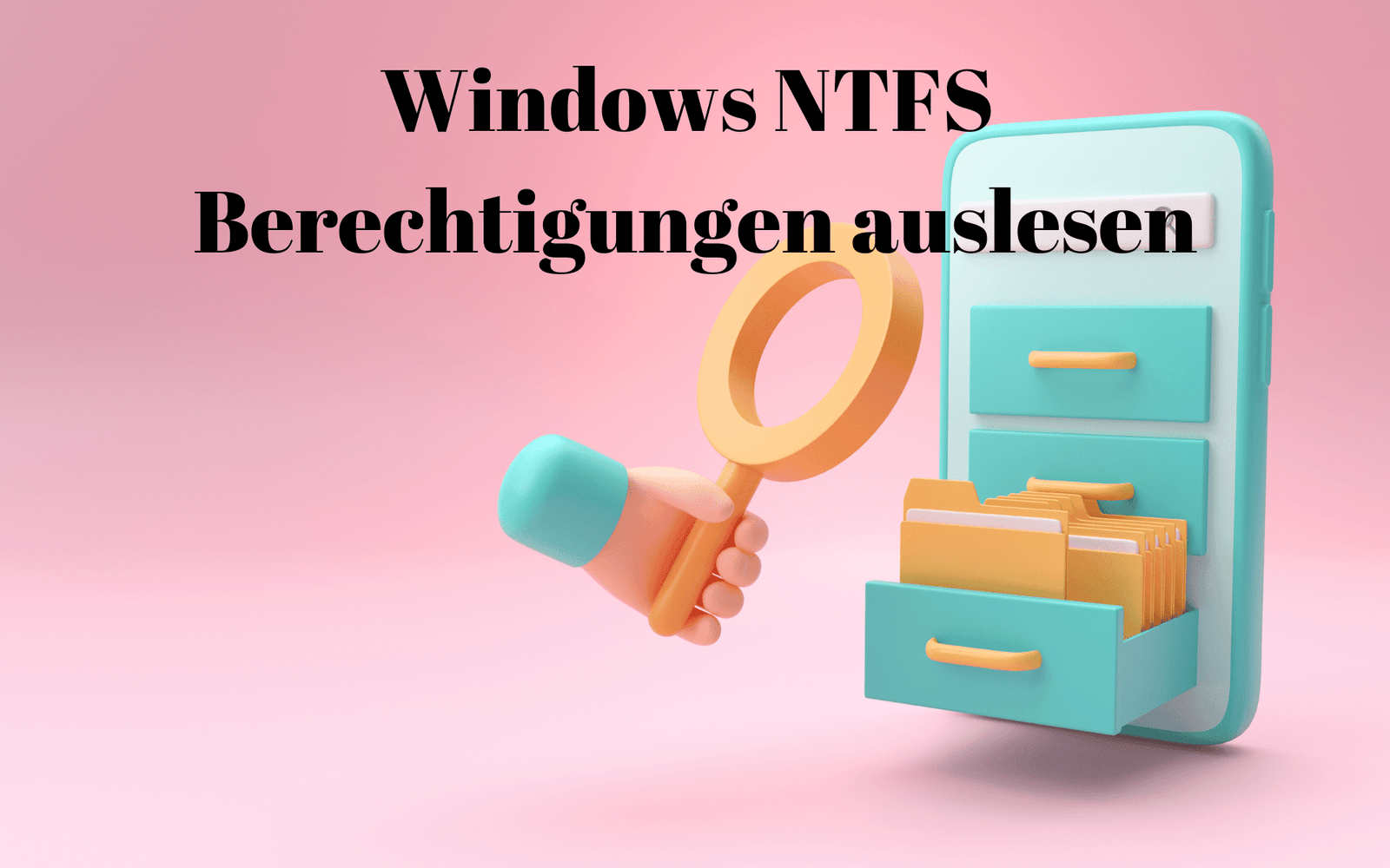 Wie kann man unter Windows die ntfs Berechtigungen auslesen