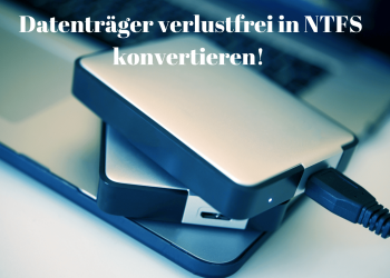 Datenträger verlustfrei konvertieren