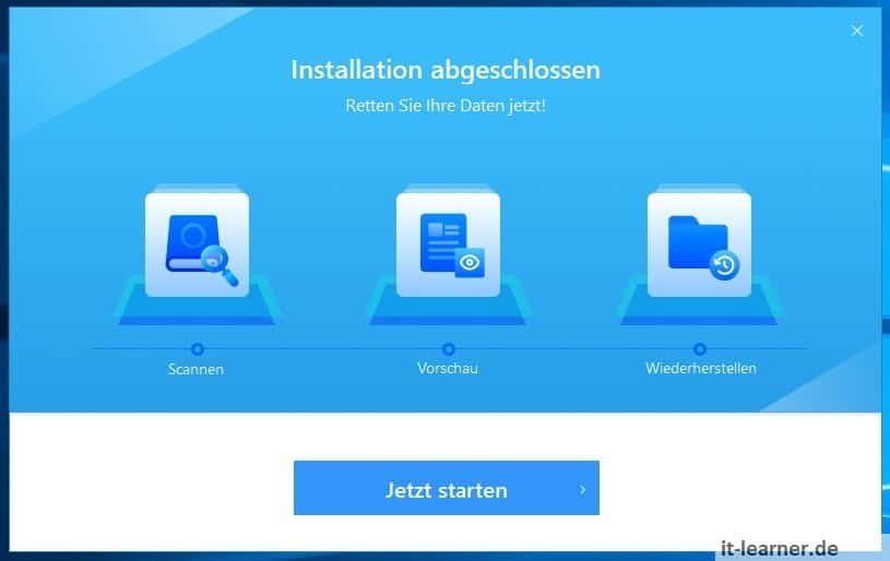 Verlorene Daten mit dem EaseUS Data Recovery Wizard Free wiederherstellen 15 Daten mit dem Date Recovery Wizard wiederherstellen - Übersicht