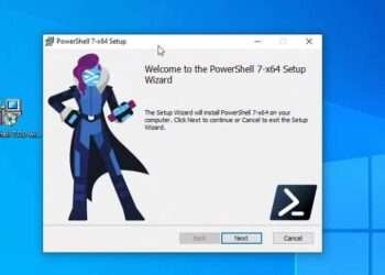 Installation der Windows PowerShell 7