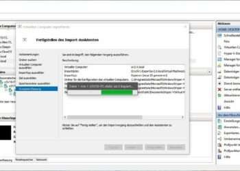 Im Hyper V Manager Den Virtuellen Computer Exportieren 2