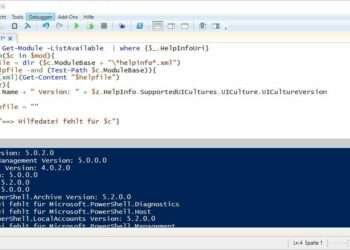 So Kann Man Die Windows PowerShell Hilfe Dateien Updaten