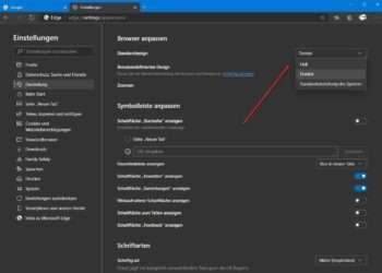 So Verwendet Man Den Dark Mode Im Microsoft Edge Browser Standarddesign ändern