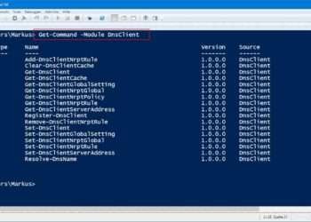Den DNSCache Mit Der Windows PowerShell Löschen