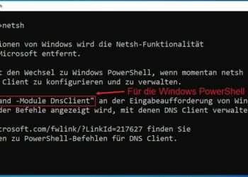 Mit Der Cmd Die DNS Adresse Festlegen Dnsclient