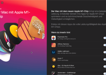 Optimierte Anwendungen Für Den M1 Chip