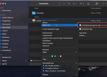 Python Unter MacOS Installieren