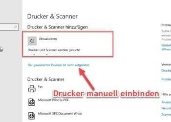 Unter Windows Einen Neuen Netzwerkdrucker Per IP Adresse Einbinden