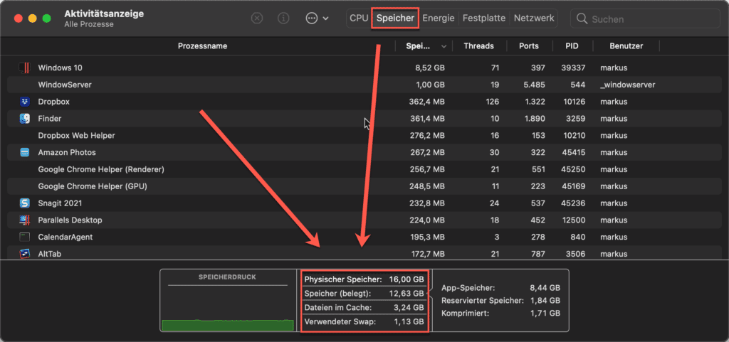 How to - Auf macOS einen USB-Stick formatieren 6 Die Mac Systemauslastung anzeigen – so geht es!