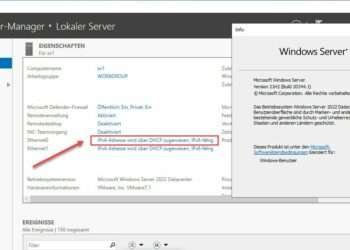 Windows Server 2022 Statische IPv4 Adresse Vergeben 1