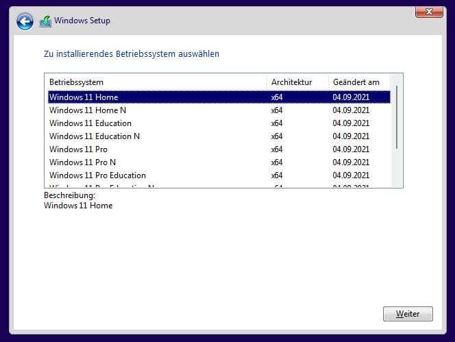 In Windows 11 lokales Konto anlegen – so wird es gemacht! 13 Windows 11 Auswahl Der Edition