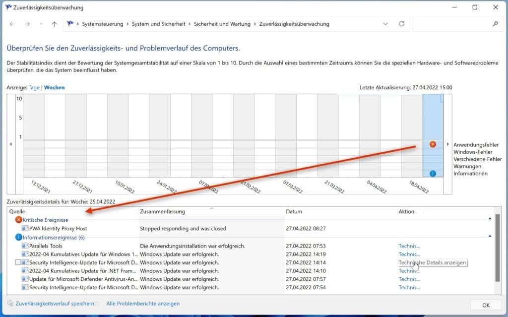 So kann man Windows Firewall Log aktivieren 10 So findet man Probleme unter Windows 11