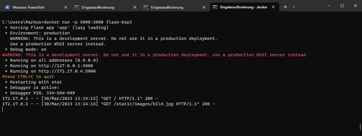 So erstellt man ein Dockerfile 19 Den über das dockerfile erzeugte Container starten