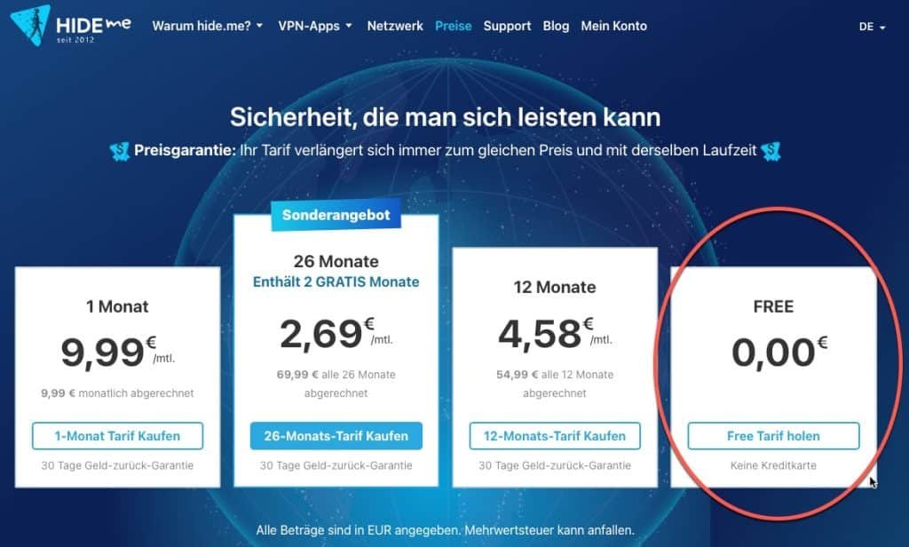 Hide me VPN kostenlos verwenden 12 hide me VPN kostenlos verwenden 2