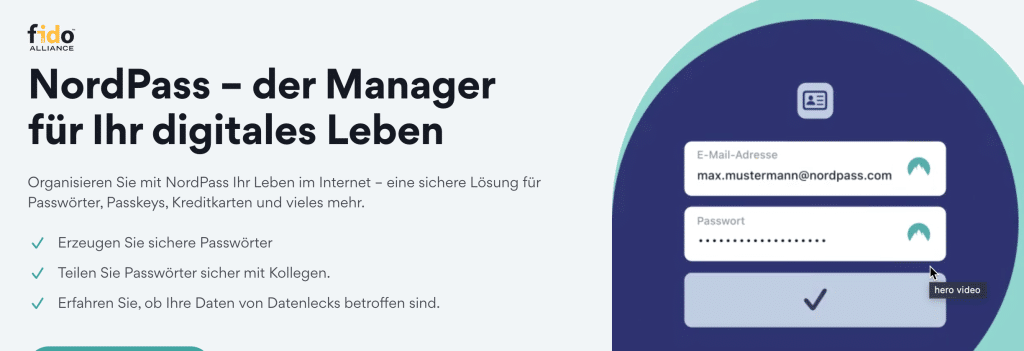 Ein einfacher Passwortgenerator Online kostenlos 20 NordVPN Passwort-Manager