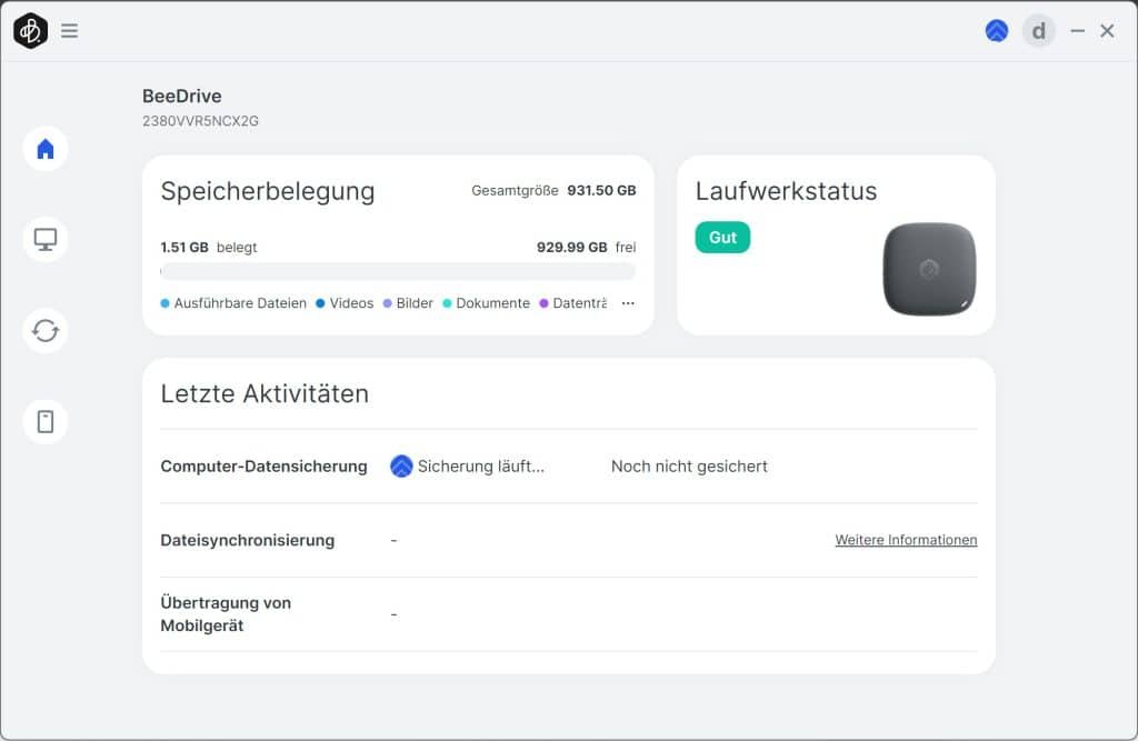 Beste Option für eine automatische Festplattensicherung 26 Synology Beedrive Datensicherung