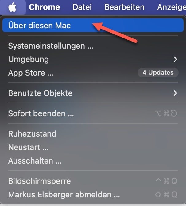 Beste Methode zum Windows auf Mac m2 installieren 13 macOS systeminformationen anzeigen
