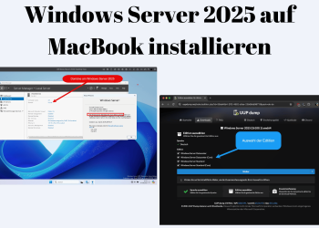 Windows Server 2025 auf MacBook installieren