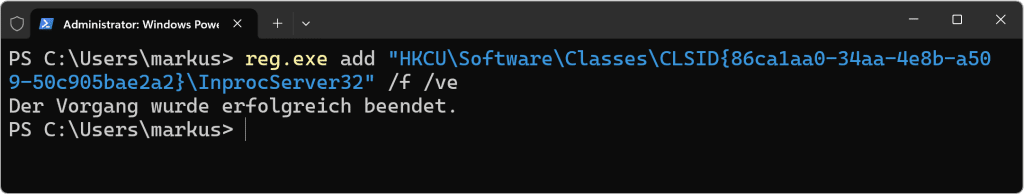 Windows 11 Kontextmenü vollständig anzeigen 14 Windows 11 altes Menü erhalten