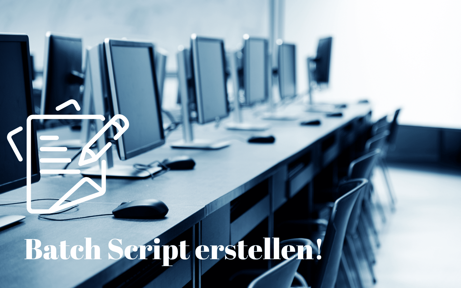 Batch Script erstellen
