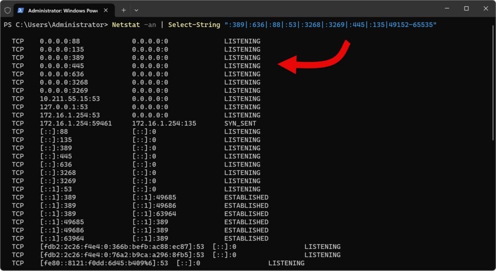 Active Directory Ports: Welche Ports verwendet werden und wie du sie in Windows anzeigen kannst 13 Active Directory Ports