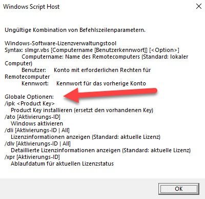 Windows Server aktivieren cmd – so aktivierst du den Server 14 Windows Server aktivieren cmd - Parameter