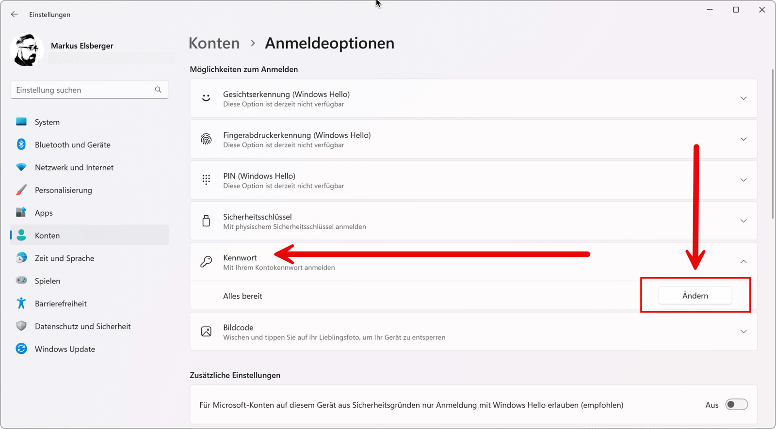 RDP Passwort ändern unter Windows 10 oder Windows 11 12 RDP Passwort ändern unter Windows 10 und Windows 11