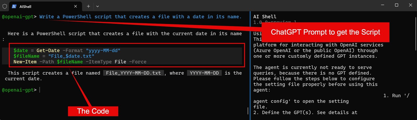AI Shell: Einführung in die KI-gestützte Kommandozeile 15 Azure AI Beispiele